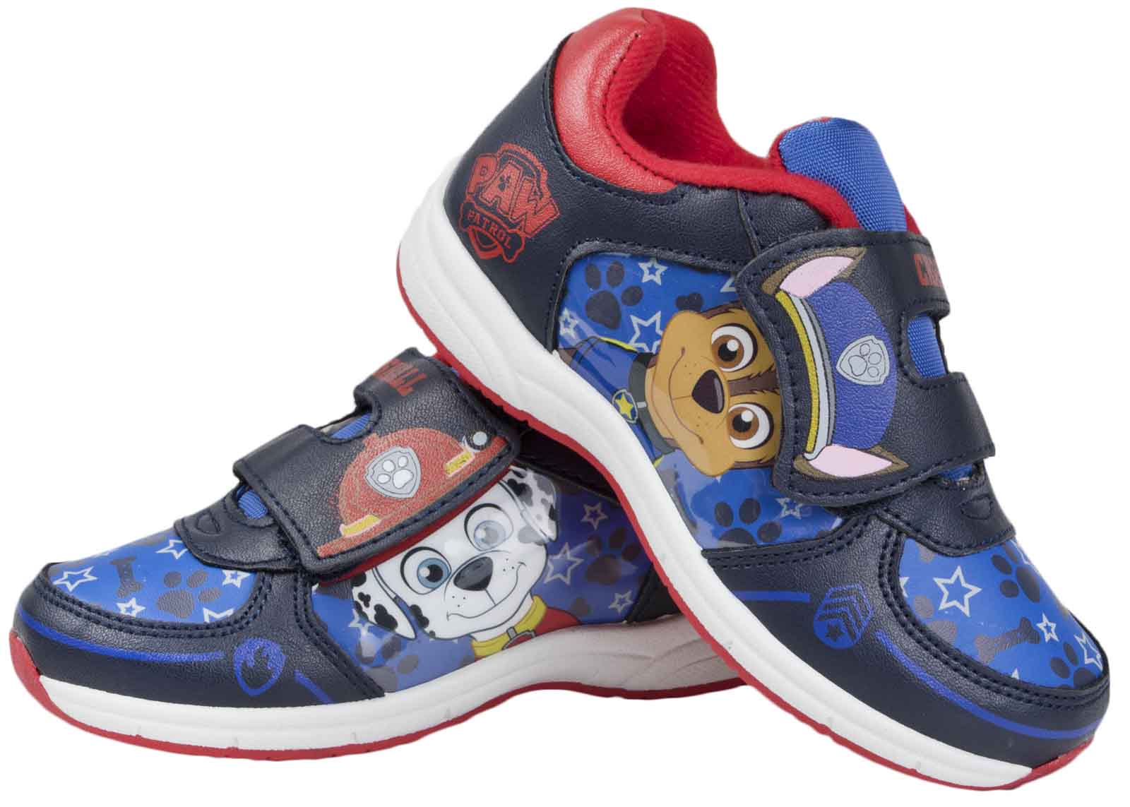 Paw Patrol Trainers Skate Canvas Pumps Shoes Boys Hi Tops Ankle Boots
